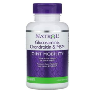 Natrol, Glucosamine, Chondroitin & MSM, 90 Tablets