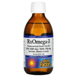 Natural Factors, RxOmega-3, Natural Orange, 8 fl oz (237 ml)