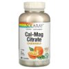 Solaray, Cal-Mag Citrate with Vitamin D3 & K2, Natural Orange, 90 Chewables 2 Solaray, Cal-Mag Citrate with Vitamin D3 & K2, Natural Orange, 90 Chewables