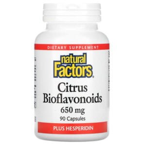 Natural Factors, Citrus Bioflavonoids Plus Hesperidin, 650 mg, 90 Capsules