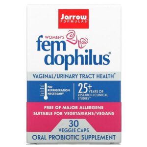 Jarrow Formulas, Women’s Fem Dophilus, 30 Veggie Caps