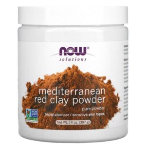 NOW Foods, Solutions, Mediterranean Red Clay Powder, 14 oz (397 g)