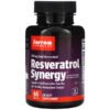 Jarrow Formulas, Resveratrol Synergy, 200 mg Total Resveratrol, 60 Tablets 1 Jarrow Formulas, Resveratrol Synergy, 200 mg Total Resveratrol, 60 Tablets