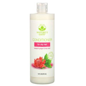 Nature’s Gate, Awapuhi Ginger & Holy Basil Conditioner for Oily Hair, 16 fl oz (473 ml)