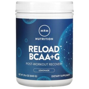 MRM, Reload BCAA+G , Post-Workout Recovery, Lemonade, 29.6 oz (840 g)
