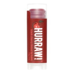 Hurraw! Balm, Tinted Lip Balm, Black Cherry, .17 oz (4.8 g)