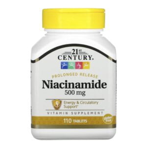 21st Century, Prolonged Release Niacinamide, 500 mg, 110 Tablets