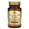Solgar, Vitamin B6, 50 mg, 100 Tablets 2 Solgar, Vitamin B6, 50 mg, 100 Tablets