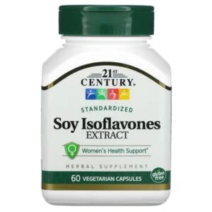21st Century, Standardized Soy Isoflavones Extract, 60 Vegetarian Capsules