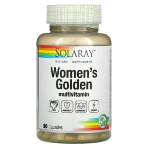 Solaray, Women’s Golden Multivitamin, 90 Capsules