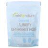 Mild By Nature, Laundry Detergent Pods, Unscented, 10 Loads, 0.39 lbs (177 g) 1 Mild By Nature, Laundry Detergent Pods, Unscented, 10 Loads, 0.39 lbs (177 g)