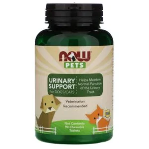 NOW Foods, Pets, Urinary Support for Dogs/Cats, 90 Chewable Tablets