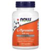 NOW Foods, L-Tyrosine, 500 mg, 120 Capsules