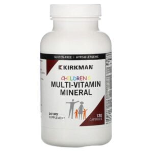 Kirkman Labs, Children’s Multi-Vitamin Mineral, 120 Capsules