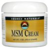 Source Naturals, MSM Cream, 4 oz (113.4 g)