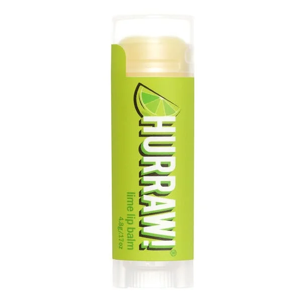 Hurraw! Balm, Lip Balm, Lime, .17 oz (4.8 g)