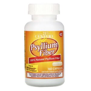 21st Century, Psyllium Fiber, 160 Capsules