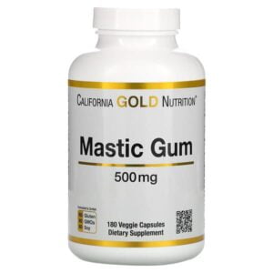 California Gold Nutrition, Mastic Gum, 1,000 mg, 180 Veggie Capsules