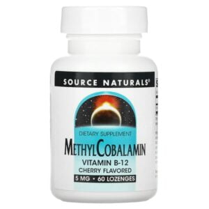 Source Naturals, MethylCobalamin, Cherry, 5 mg, 60 Lozenges