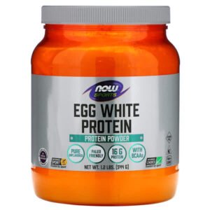 NOW Foods, Sports, Egg White Protein, Protein Powder, 1.2 lbs (544 g)