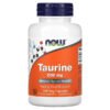 NOW Foods, Taurine, 500 mg, 100 Veg Capsules 2 NOW Foods, Taurine, 500 mg, 100 Veg Capsules