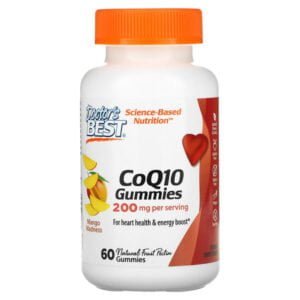 Doctor’s Best, CoQ10 Gummies, Mango Madness, 100 mg, 60 Gummies