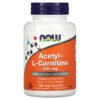 NOW Foods, Acetyl-L-Carnitine, 500 mg, 100 Veg Capsules 2 NOW Foods, Acetyl-L-Carnitine, 500 mg, 100 Veg Capsules