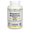 California Gold Nutrition, Magnesium Bisglycinate, 200 mg, 240 Veggie Capsules