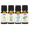 NOW Foods, Seasonal Changes, Balancing Essential Oils Kit, 4 Bottles, 1/3 fl oz. (10 ml) Each