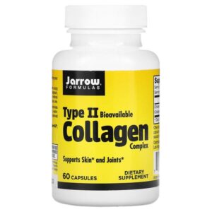 Jarrow Formulas, Type II Bioavailable Collagen Complex, 60 Capsules