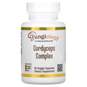 California Gold Nutrition, Fungiology, Cordyceps Complex, 90 Veggie Capsules