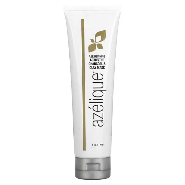 Azelique, Clay Beauty Mask, Age Refining Activated Charcoal & Clay Beauty Mask, 5 oz (140 g)