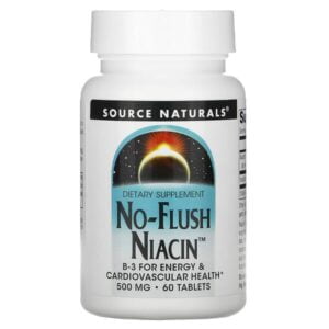 Source Naturals, No-Flush Niacin, 500 mg, 60 Tablets