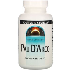 Source Naturals, Pau D’Arco, 500 mg, 250 Tablets
