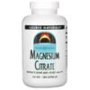 Source Naturals, Magnesium Citrate, 133 mg, 180 Capsules