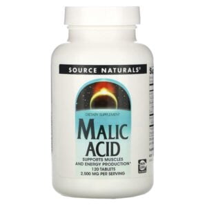 Source Naturals, Malic Acid, 2,500 mg , 120 Tablets