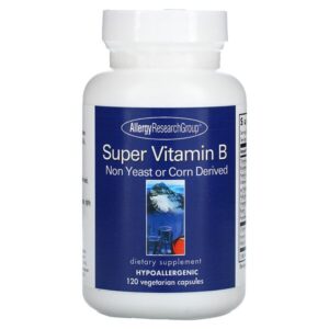 Allergy Research Group, Super Vitamin B Complex, 120 Vegetarian Capsules