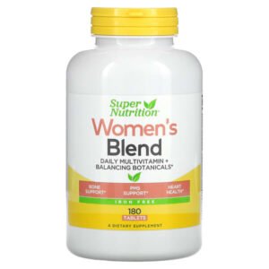 Super Nutrition, Women’s Blend, Iron Free, 180 Tablets