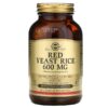 Solgar, Red Yeast Rice, 600 mg, 120 Vegetable Capsules