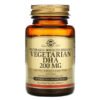 Solgar, Naturally Sourced Omega-3, Vegetarian DHA, 200 mg, 50 Vegetarian Softgels