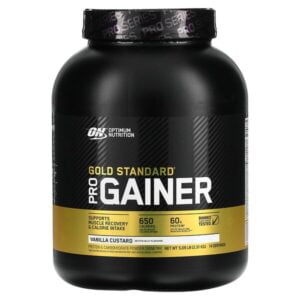 Optimum Nutrition, Gold Standard Pro Gainer, Vanilla Custard, 5.09 lbs (2.31 kg)