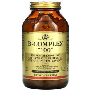 Solgar, B-Complex “100”, 250 Vegetable Capsules