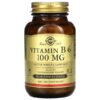 Solgar, Vitamin B6, 100 mg, 250 Vegetable Capsules 1 Solgar, Vitamin B6, 100 mg, 250 Vegetable Capsules
