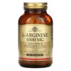 Solgar, L-Arginine, Free Form, 1,000 mg, 90 Tablets
