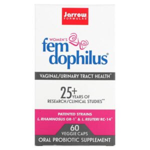 Jarrow Formulas, Women’s Fem Dophilus, 60 Veggie Caps