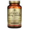 Solgar, Naturally Sourced Vitamin E, 670 mg (1,000 IU), 100 Vegetarian Softgels