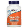 NOW Foods, DHA-250, 120 Softgels 1 NOW Foods, DHA-250, 120 Softgels