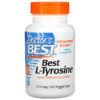 Doctor's Best, Best L-Tyrosine, 500 mg, 120 Veggie Caps
