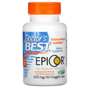 Doctor’s Best, Epicor, 500 mg, 60 Veggie Caps