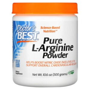 Doctor’s Best, Pure L-Arginine Powder, 10.6 oz (300 g)